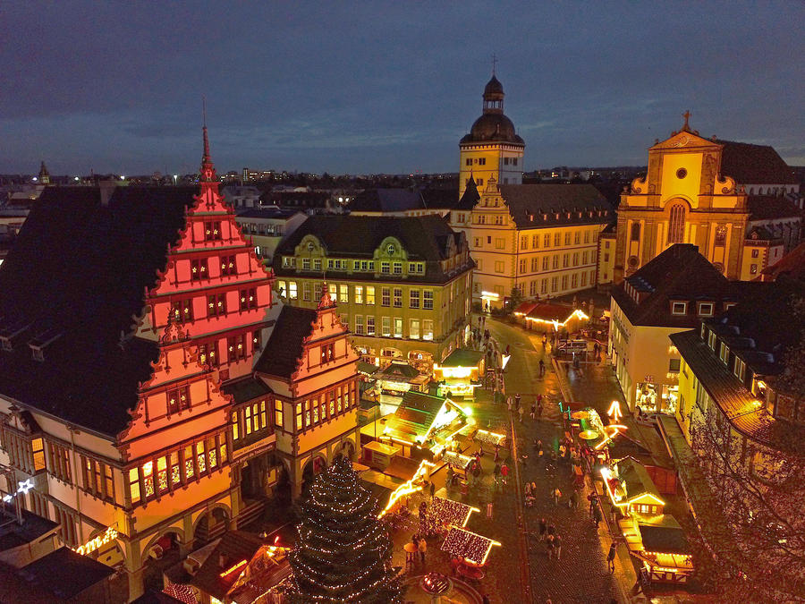 Weihnachtsmarkt in Paderborn - Route B