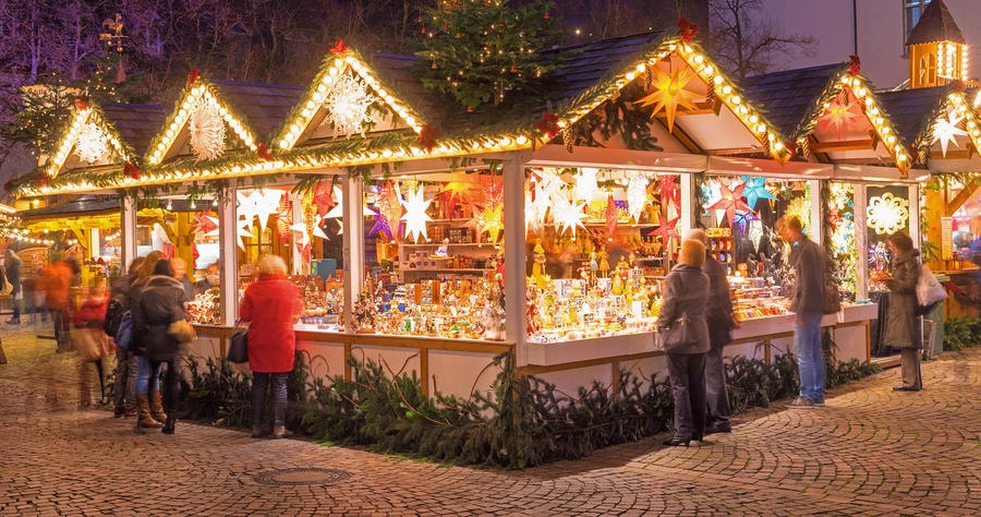 Weihnachtsmarkt in Münster - Route A